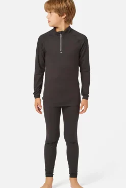 Kids * Base Layers>Bodyfit Zip Neck