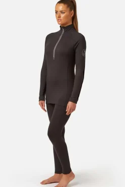 Women * Base Layers>Carbondri Cozy Zip Neck