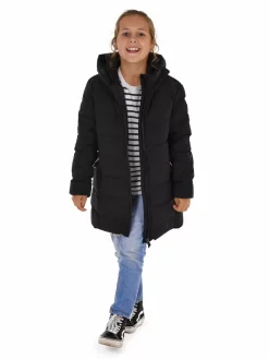 Kids * Insulated & Down Fill Jackets>Confetti Longline Faux Down Jacket
