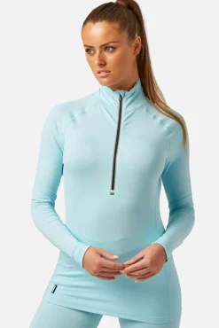 Women * Base Layers>Cozy Zip Neck