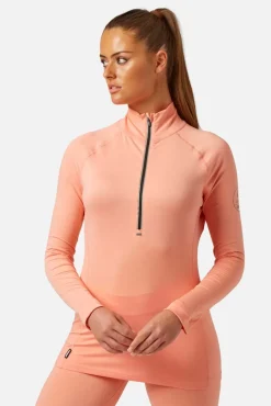 Women * Base Layers>Cozy Zip Neck