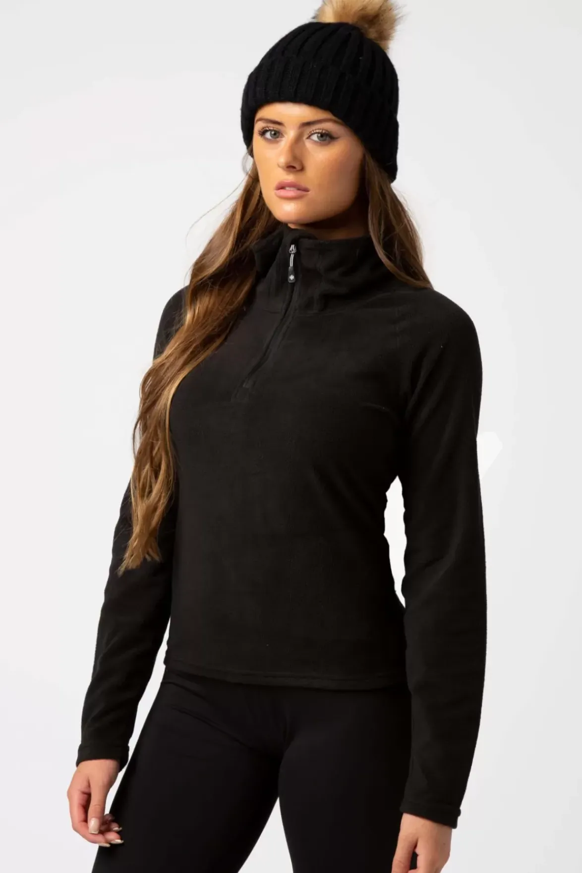 Recycled Warm Zip Micro Fleece