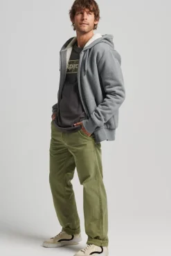 Men Superdry Hoodies>Borg Lined Zip Hood