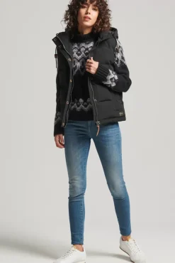 Women Superdry Vests & Gilets>Hooded Everest Gilet