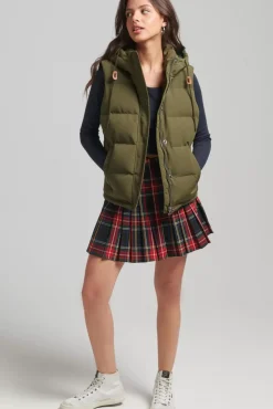 Women Superdry Vests & Gilets>Hooded Everest Gilet