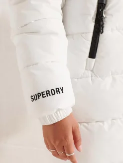 Superdry Longline Sports Puffer