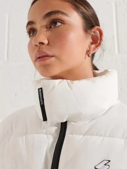 Superdry Longline Sports Puffer