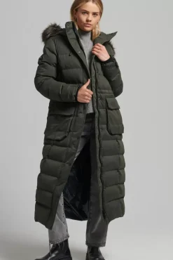 Women Superdry Insulated & Down Fill Jackets>Mf Expedition Long Line Parka