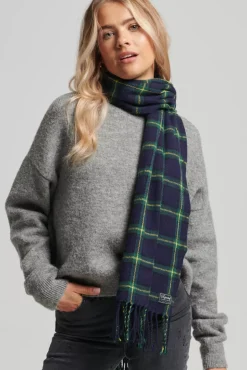 Women Superdry Scarves & Snoods>Vintage Check Scarf
