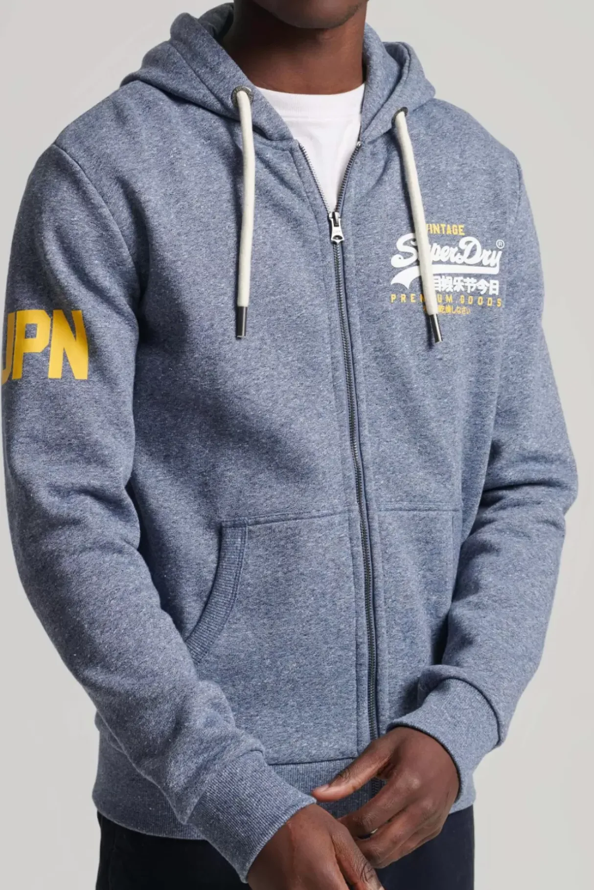 Men Superdry Hoodies>Vintage Vl Classic Ziphood