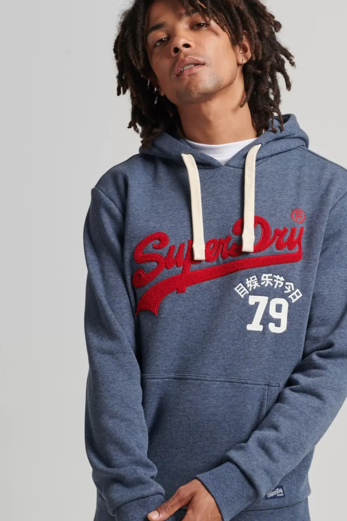 Men Superdry Hoodies>Vintage Vl Interest Hood