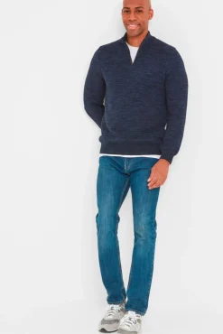 Men Tog24 Knitwear & Jumpers>Epson Zip Neck Jumper