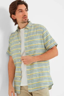 Men Tog24 Shirts>Harold Short Sleeve Stripe Shirt