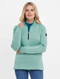Women Tog24 Fleeces>Pearson Knitlook Fleece Zipneck