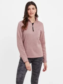 Women Tog24 Fleeces>Pearson Knitlook Fleece Zipneck