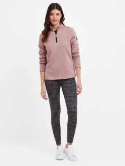 Women Tog24 Fleeces>Pearson Knitlook Fleece Zipneck