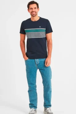 Men Tog24 T-Shirts>Waresley Stripe T-Shirt
